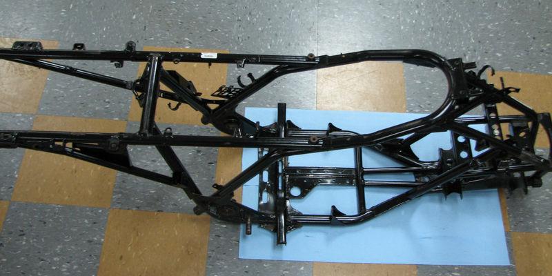 2009 trx 250 trx250 recon honda frame black oem