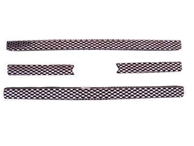 Street scene grille insert main grille mesh aluminum black chrome ford kit