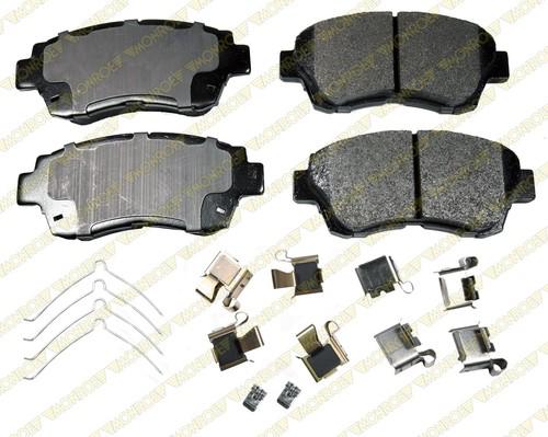 Monroe fx476 brake pad or shoe, front-monroe prosolution semi-metallic brake pad