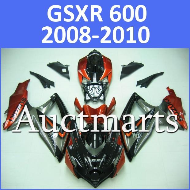 Fit suzuki 08 09 10 gsxr 750 gsxr 600 gsx-r 2008 2009 2010 fairing k8 j17 d10