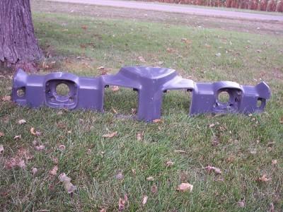 1973 pontiac grand prix front grille shell nos