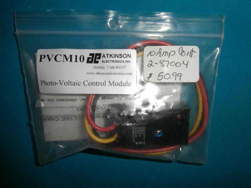 *new atkinson electronics inc photo voltaic control module 10 amp part #pcvm10