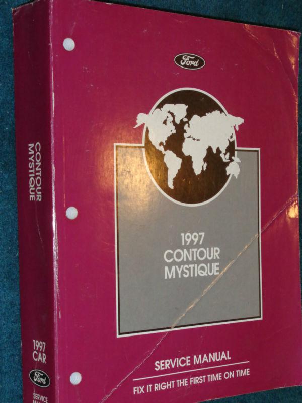 1997 ford contour / mercury mystique shop manual / original service book
