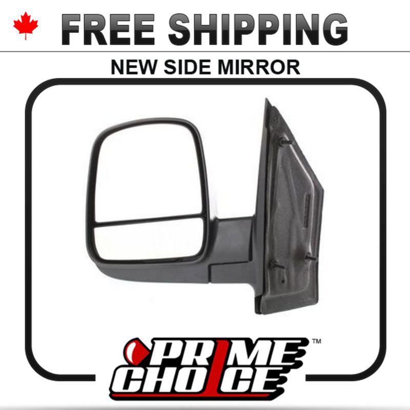 New left driver side manual side door mirror