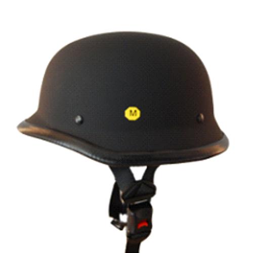 New motorcycle scooter mopeds half face german style novelty helmet matt black