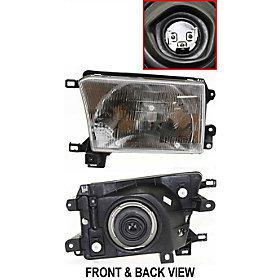 New headlight headlamp assembly drivers left side w/bulb