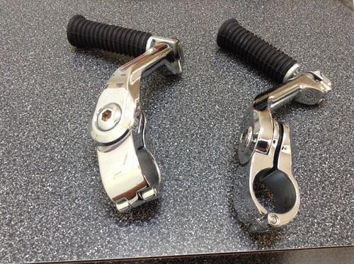 Harley davidson highway pegs with 6 inch extension