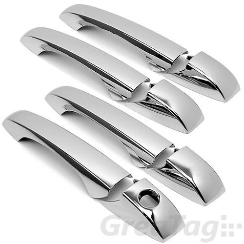 08-2010 dodge journey grand caravan truck triple chrome door handle cover cap