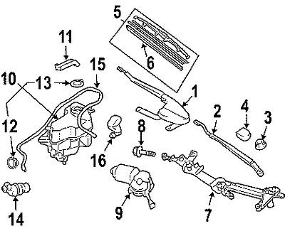 Toyota 8531547060 genuine oem factory original washer reservoir