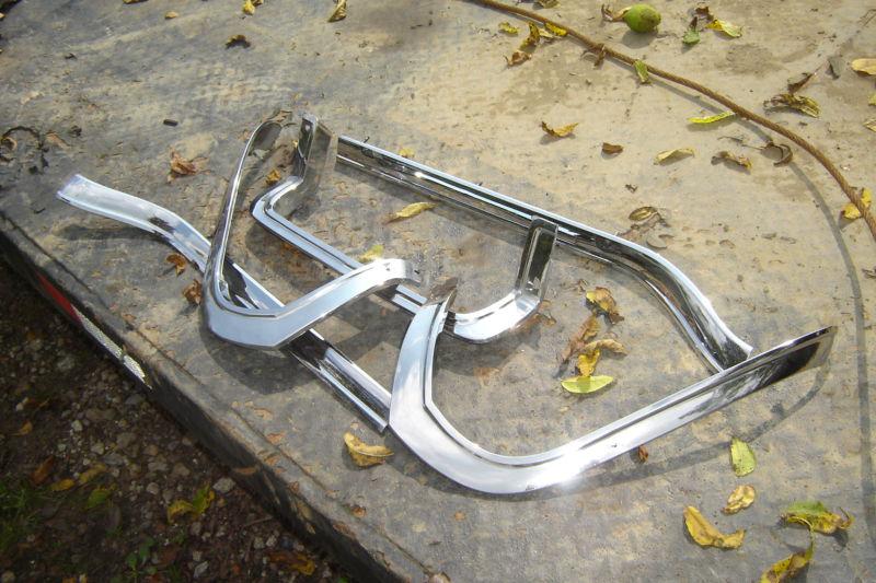 1962 61 63 chrysler dodge 880 oem top bumper chrome new yorker 300 newport 1963