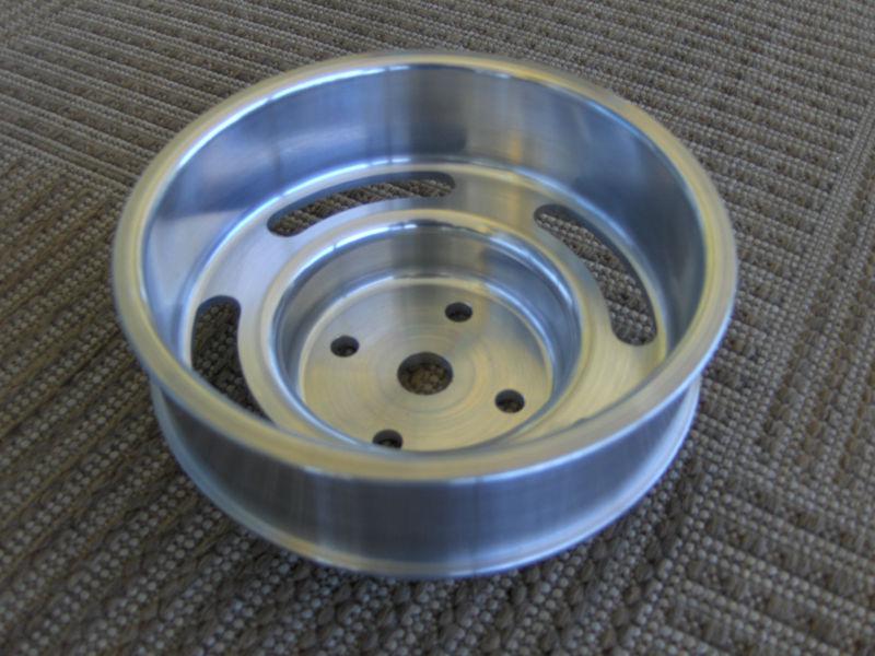 Thunderbird sc aluminum water pump pulley, new 1989-1995