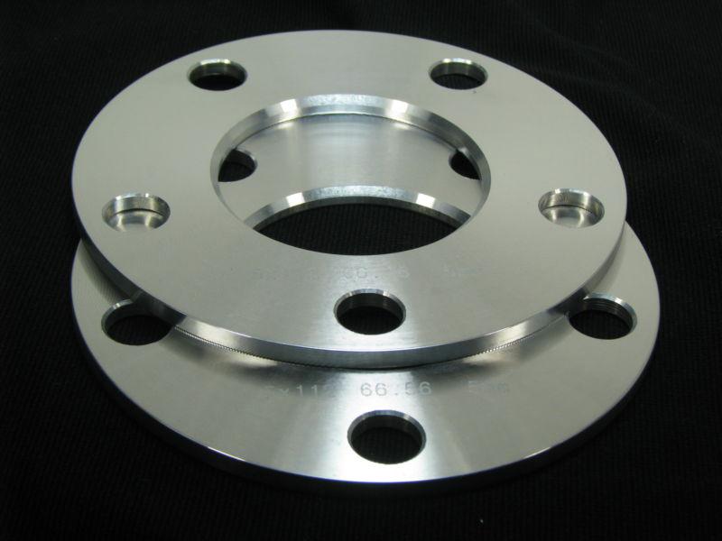 (2)pc|12 mm|1/2 inch|5x4.75 | hub centric| wheel spacers| adapters| chevy 5lug