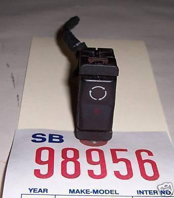 Mercedes 90 300se air recirculator switch black 1990