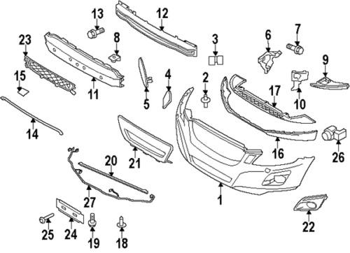 Volvo 31341632 genuine oem factory original sensor