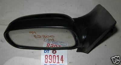 Mazda 94 b-2300 side view mirror left/manual/black 1994