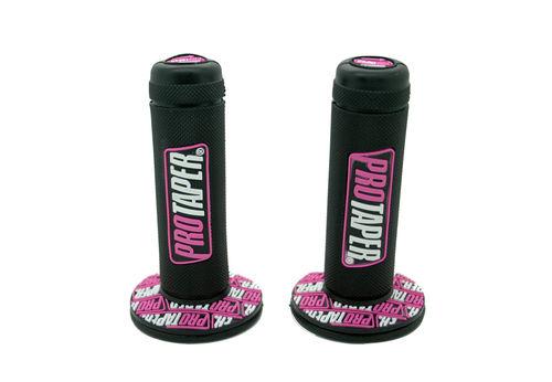 Pro taper pit bike hand grips pink 110cc 125cc 140cc 160cc fits many bikes