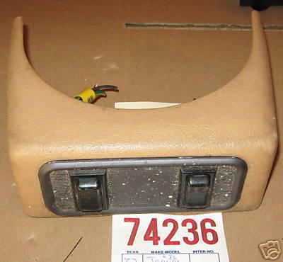 Jaguar 87 xj6 window switch panel tan 1987