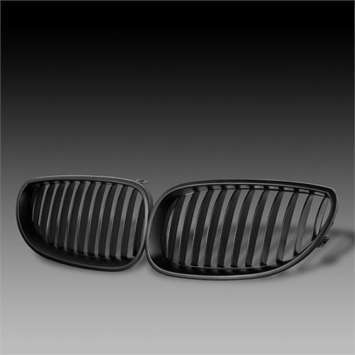 Front black wide kidney grille grill for bmw e60 e61 5 series m5 2003-2010