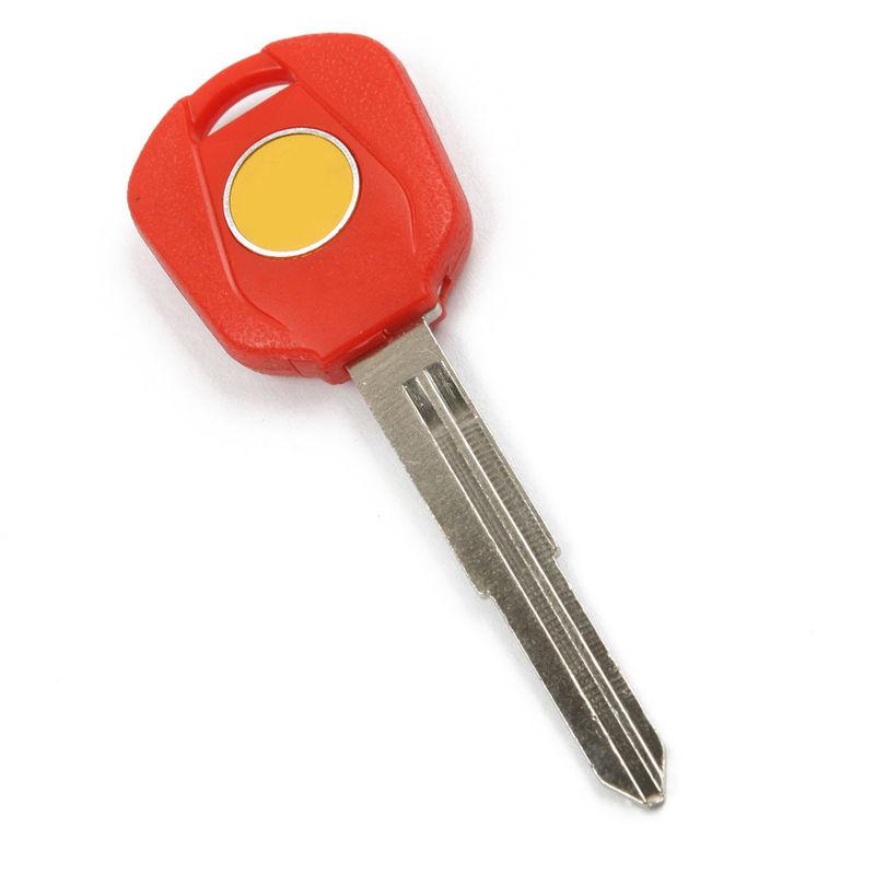 1 x red blank uncut key for honda cbr1100xx cbr919 cbr929 cbr954 cbr600 cb900