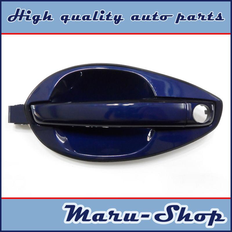 Dark blue/uc outside door handle catch left for 03~06 hyundai tiburon/coupe