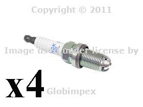 Bmw mini cooper s jcw spark plug high power ngk oem new (4) + warranty