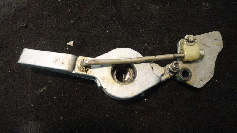 Used throttle lever #0319318 for 1985 evinrude 70hp outboard motor ~e70elcos~