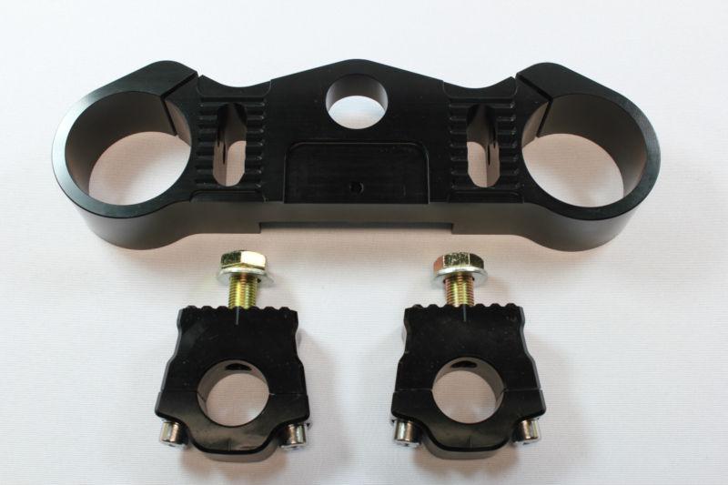 Triple clamp kit for yamaha yz125/250/250f/450, 2008  (upper clamp kit)