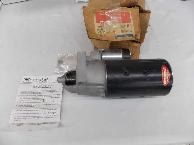 Nos 1984535 323-199 starter w/ solenoid cadillac chevy truck 1978-1985 5.7 5.0 