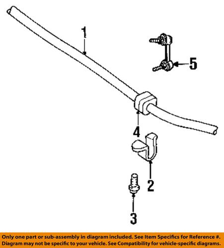 Gm oem 15125531 stabilizer bar-stabilizer bar bushing