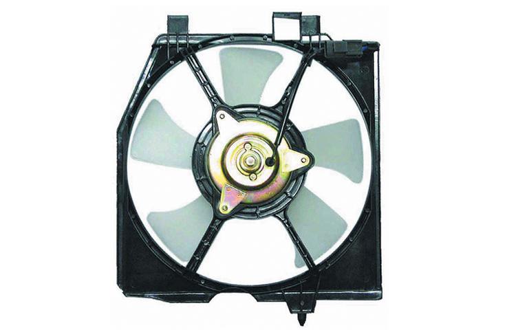 Depo ac condenser cooling fan 95-98 mazda 323 protege l4 1.5l 1.8l z50115035