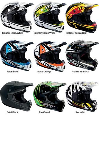 Thor men's quadrant helmet all sizes and colors new with tags!!