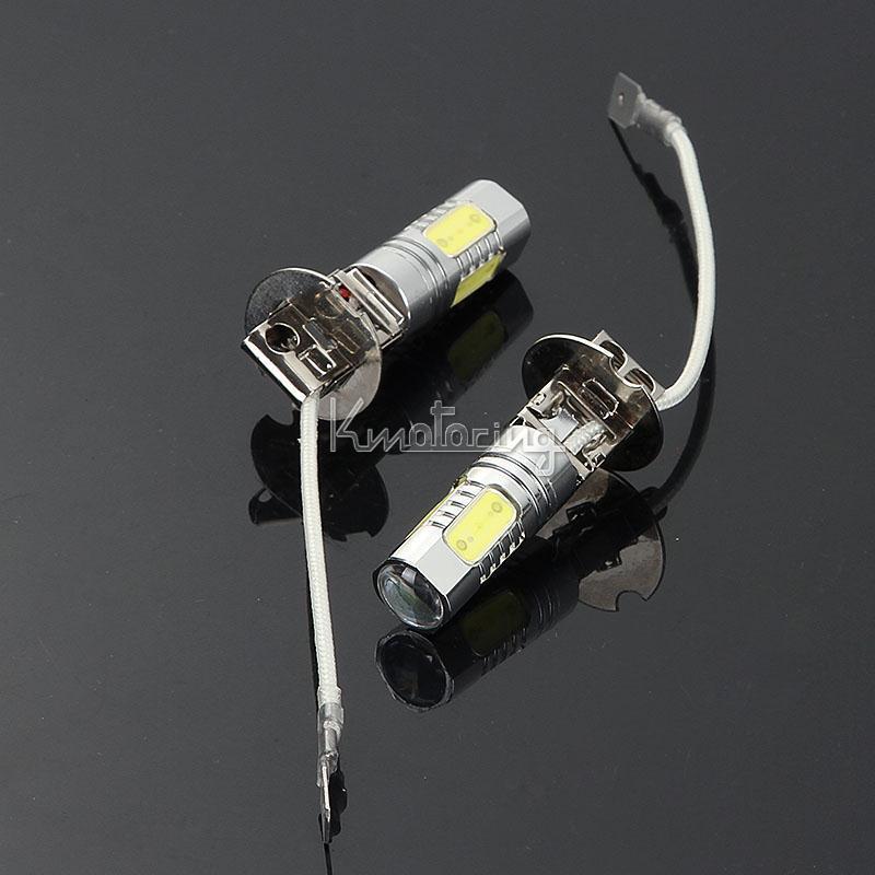 2pcs h3 11w cree cob led fog light daytime running driving bulbs lamp drl new