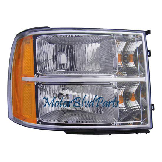 07-10 gmc sierra/09-10 sierra 1500 hybrid headlight rh