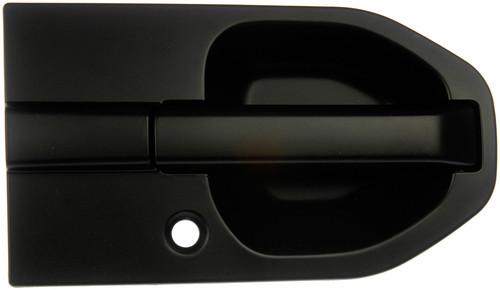 Ext door handle front right element black, smooth platinum# 1230962