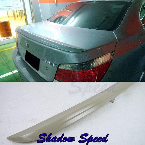 Painted bmw 5-series e60 04~10 a type roof spoiler + m5 trunk spoiler abs 354 ◆