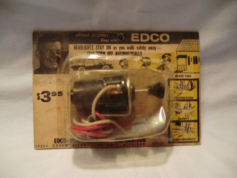 Vintage 60's era nos headlight control accessory endorsed by arthur godfrey