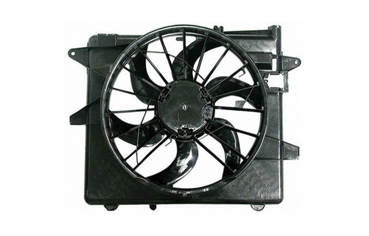 Depo replacement ac condensor radiator cooling fan 05-08 ford mustang 07 mustang