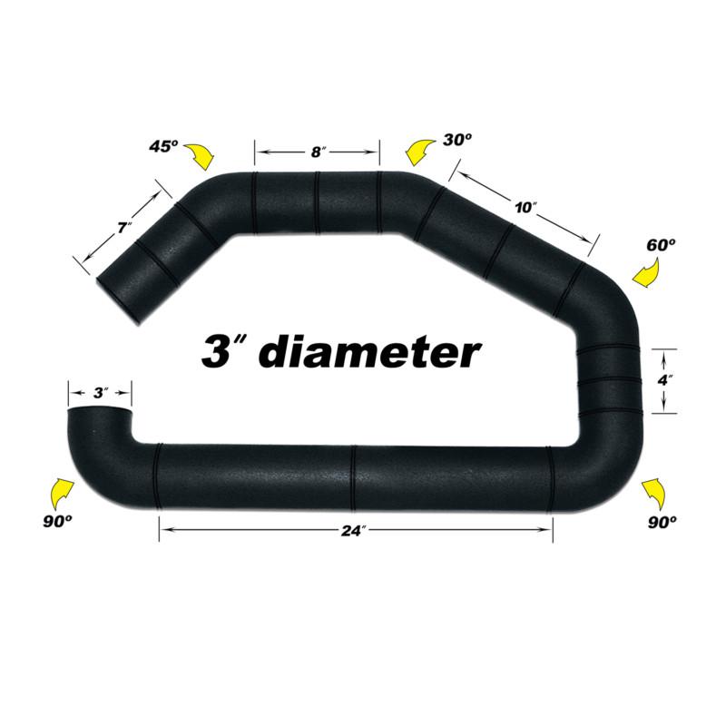 Airaid 100-300 air intake tube