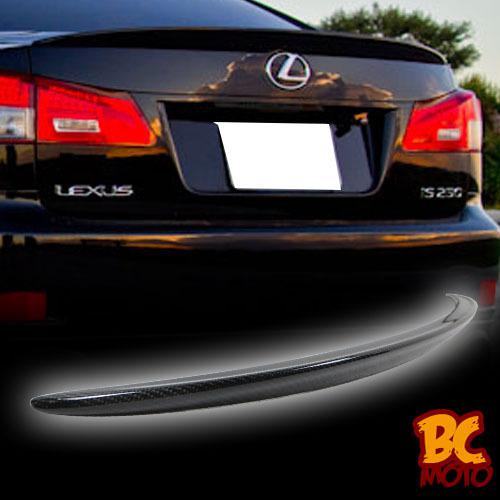 Carbon fiber lexus is250 is350 oe type boot trunk spoiler rear  ▼