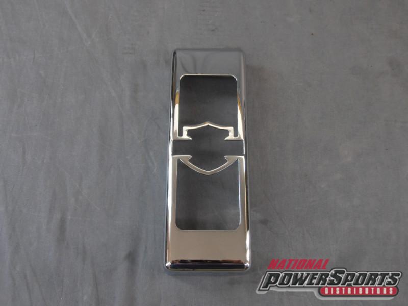 Harley davidson bar and shield chrome radiator cover guard 9271329