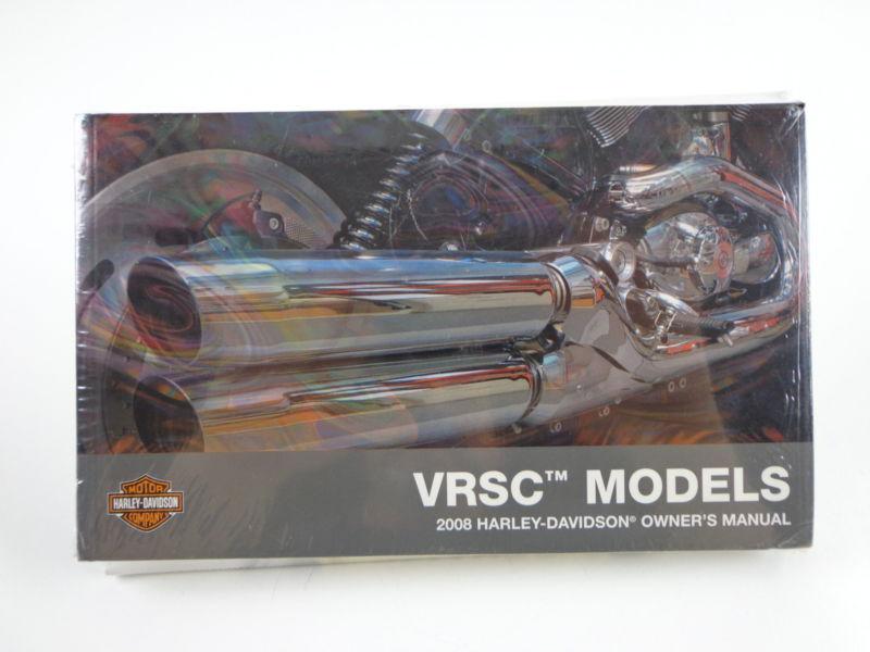 Harley davidson 2008 vrsc models owners manual kit 99687-08d