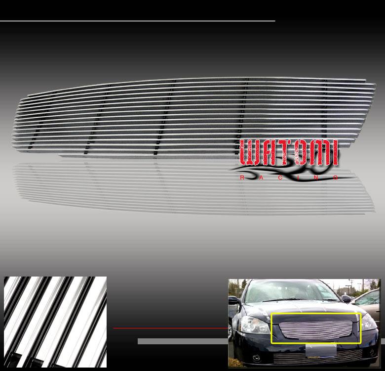 05 06 nissan altima se front upper billet grille insert