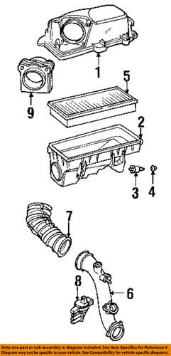 Saab oem 4876074 air filter