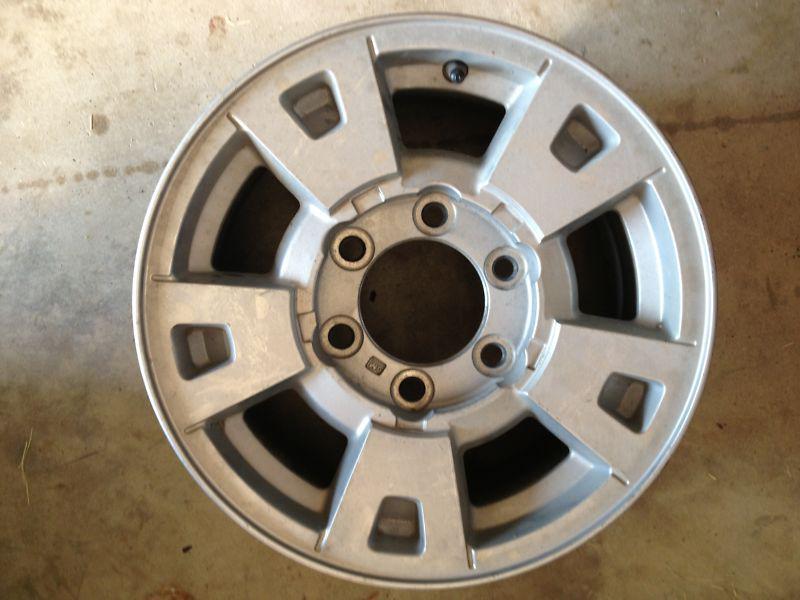 Chevy canyon/ colorado/izuzu 15" oem rim 2006 2007 2008 wheel 5251 item 45934518