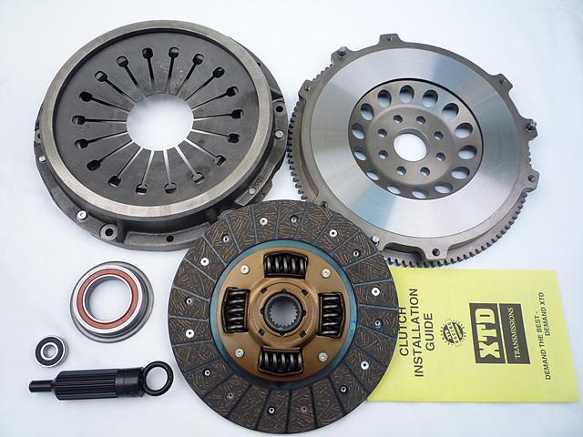 Xtd hd clutch & racing flywheel supra soarer sc300 1jzgte 2jzgte turbo r154 swap