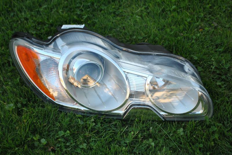 2009-2011 jaguar xf xfr halogen headlight headlamp right rh passenger side oem