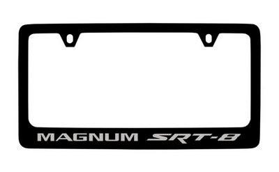 Dodge genuine license frame factory custom accessory for magnum srt-8 style 3