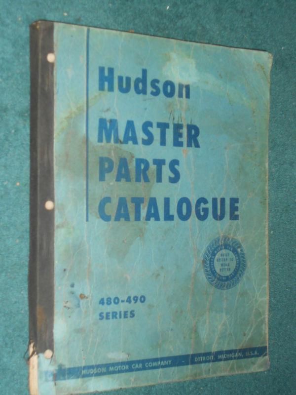 1948-1949 hudson master parts catalog  / original parts book!! 48 49