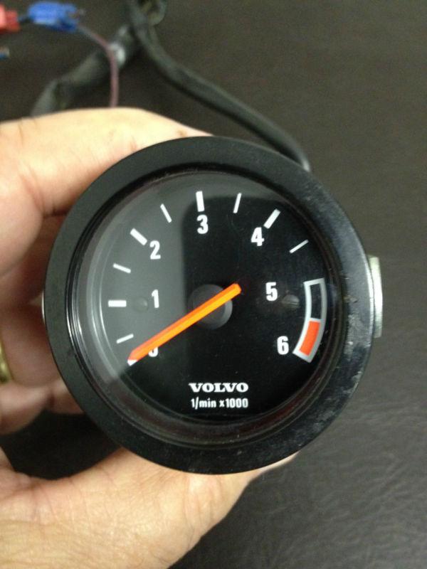 Volvo 240 260 bertone 52 mm tachometer rare!