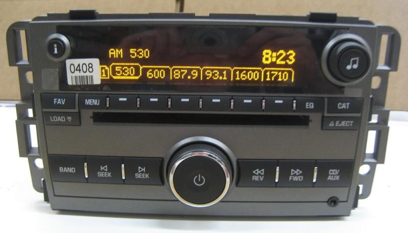 Brand new unlocked saturn vue cd/mp3 player radio aux in ipod 3.5mm input 6 disc